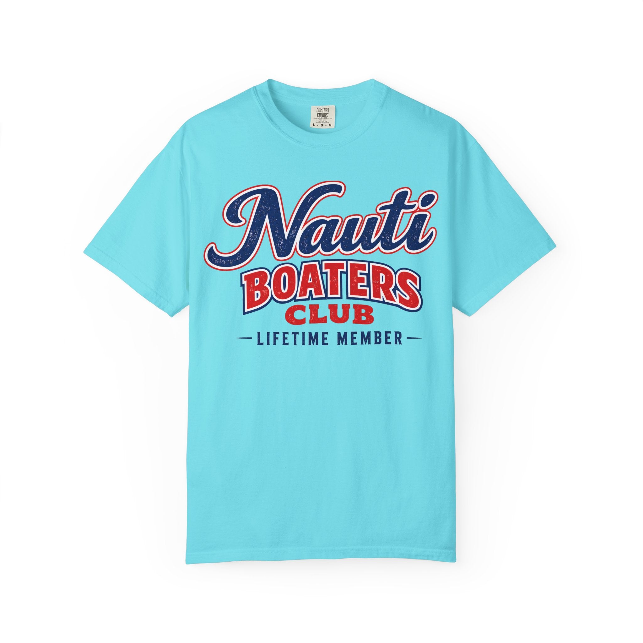 Nauti Boaters Club Lifetime Member T-Shirt | Nautical Boat Life Tee