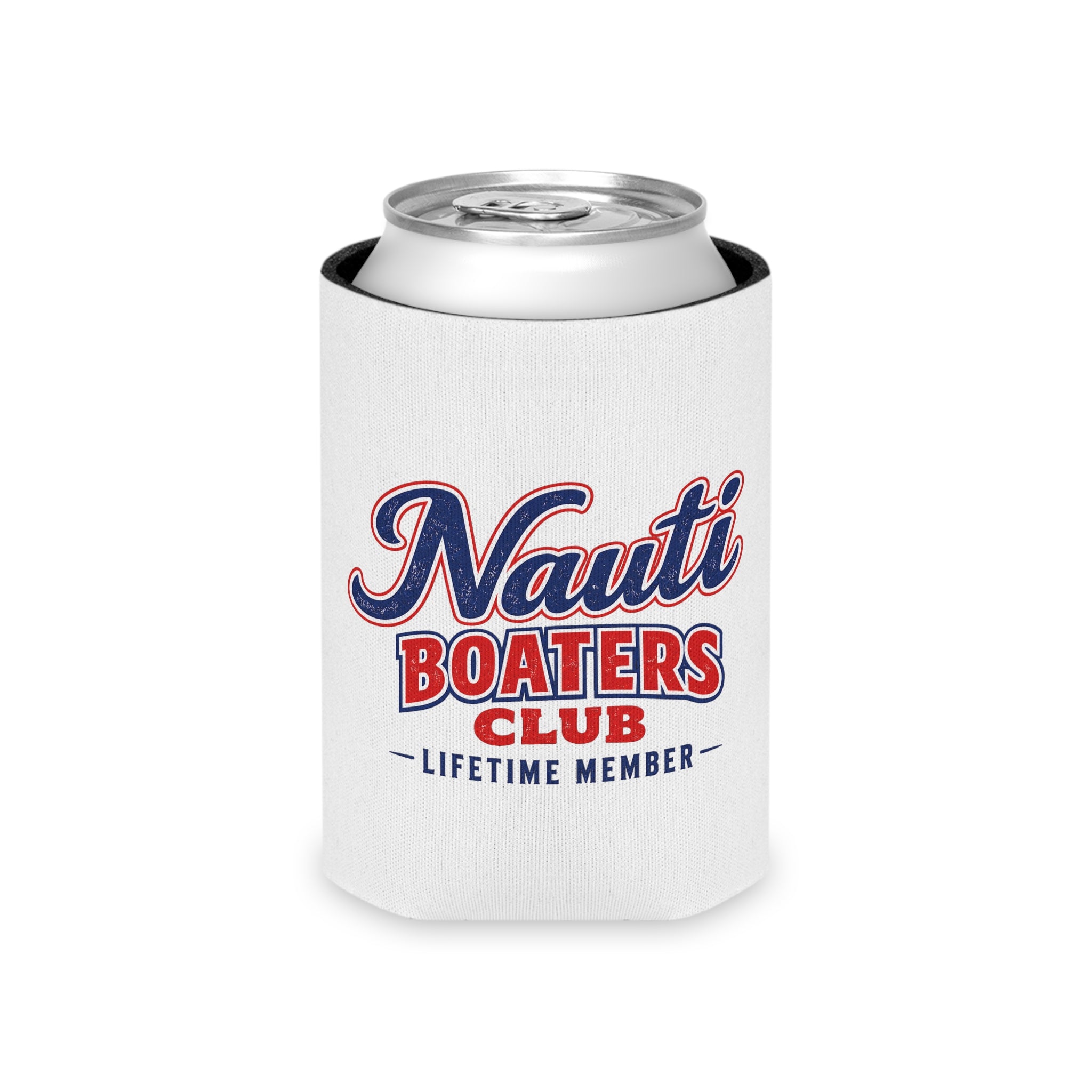 Nauti Boaters Club Lifetime Member Can Coozie