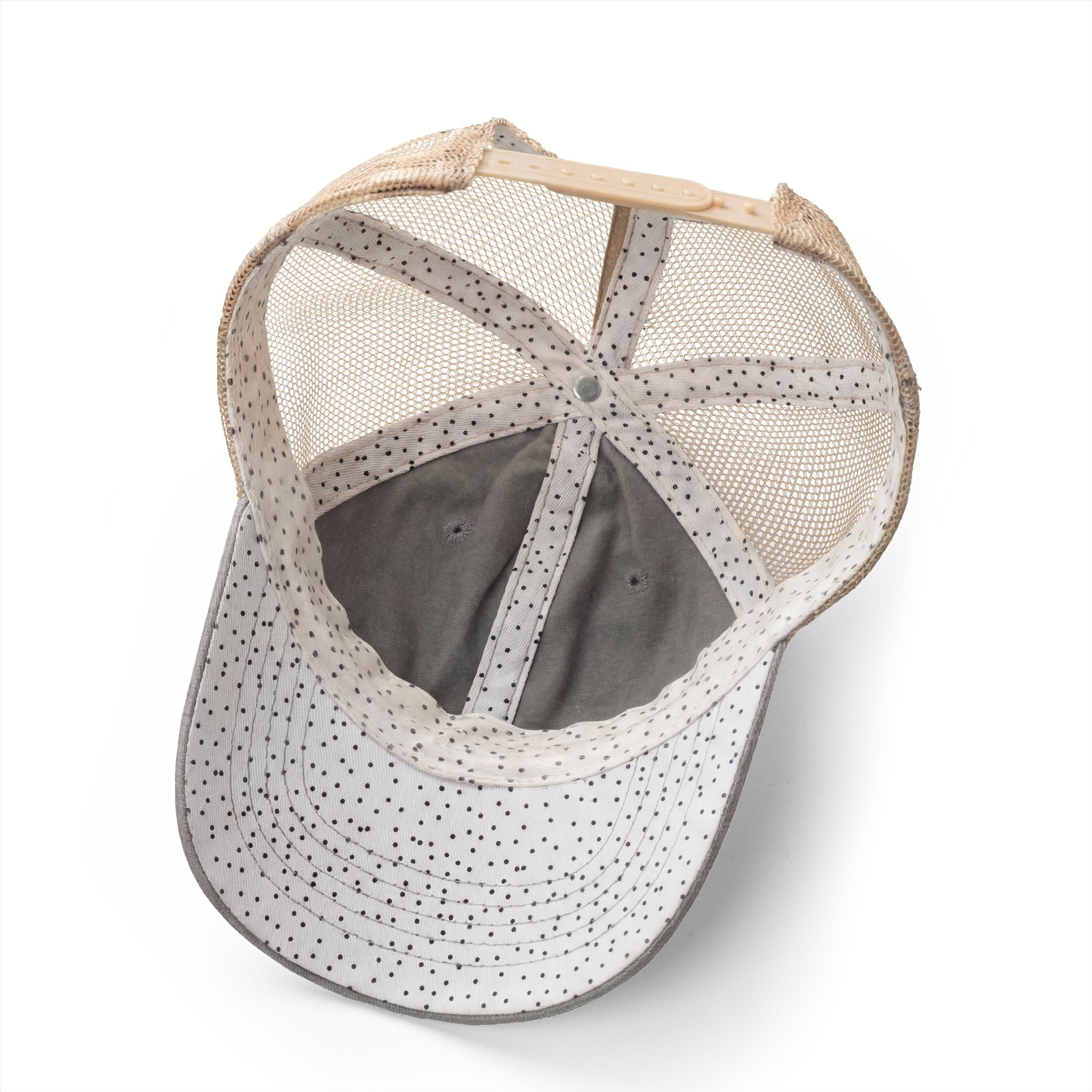 Nauti Boaters Club Garment Washed Ponytail Hat