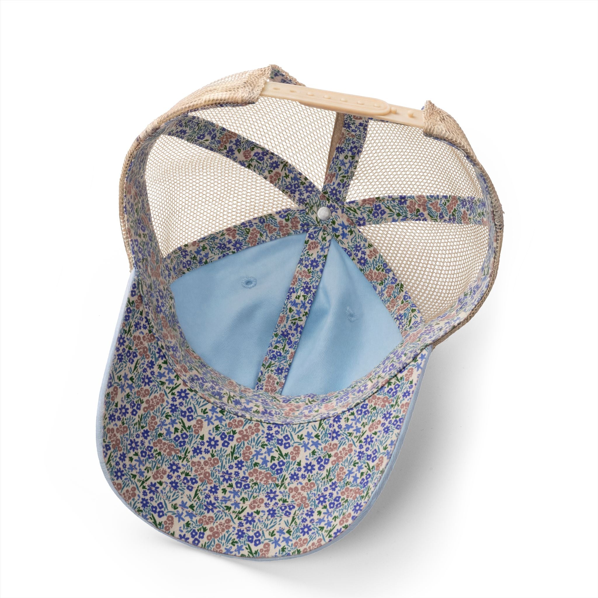 Nauti Boaters Club Garment Washed Ponytail Hat