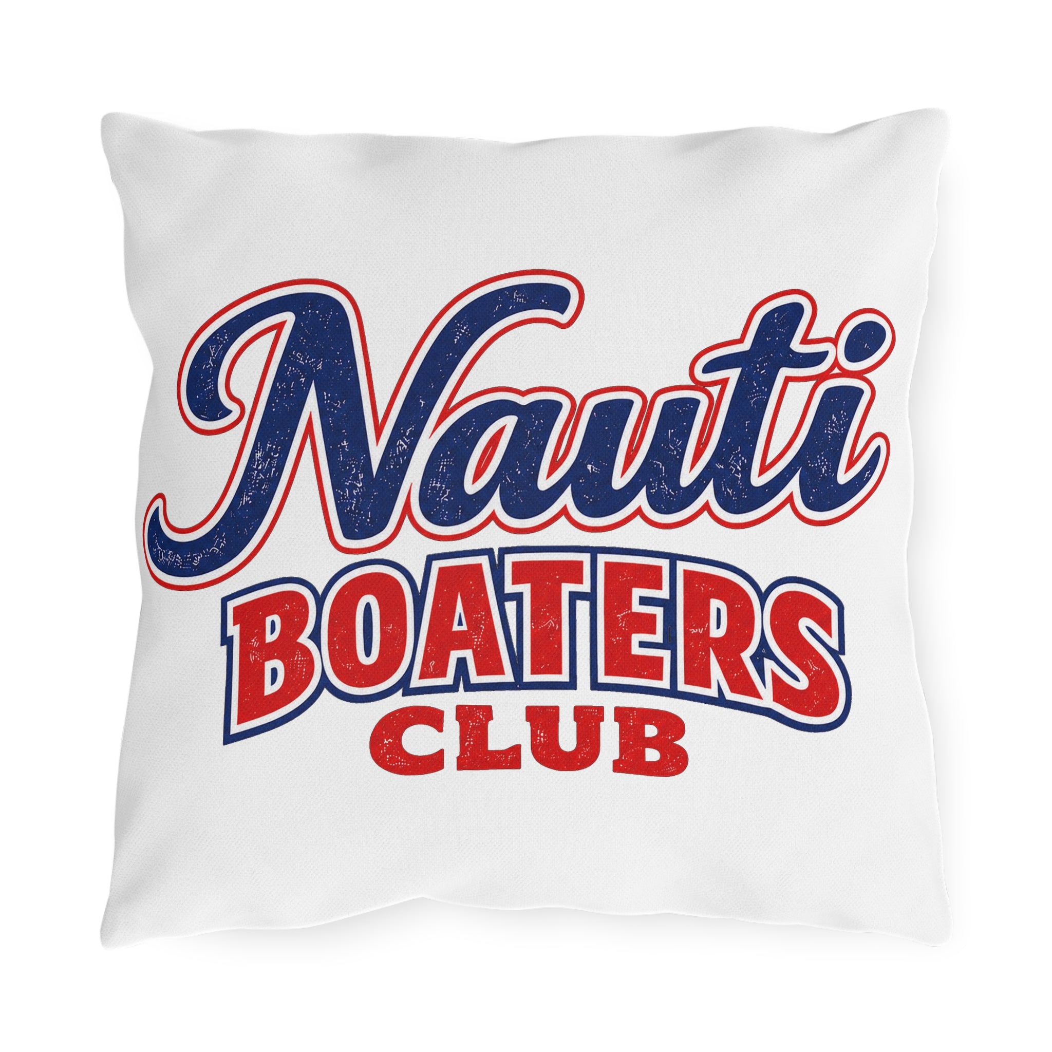 Nauti Boaters Club Outdoor Pillows -Customizable-