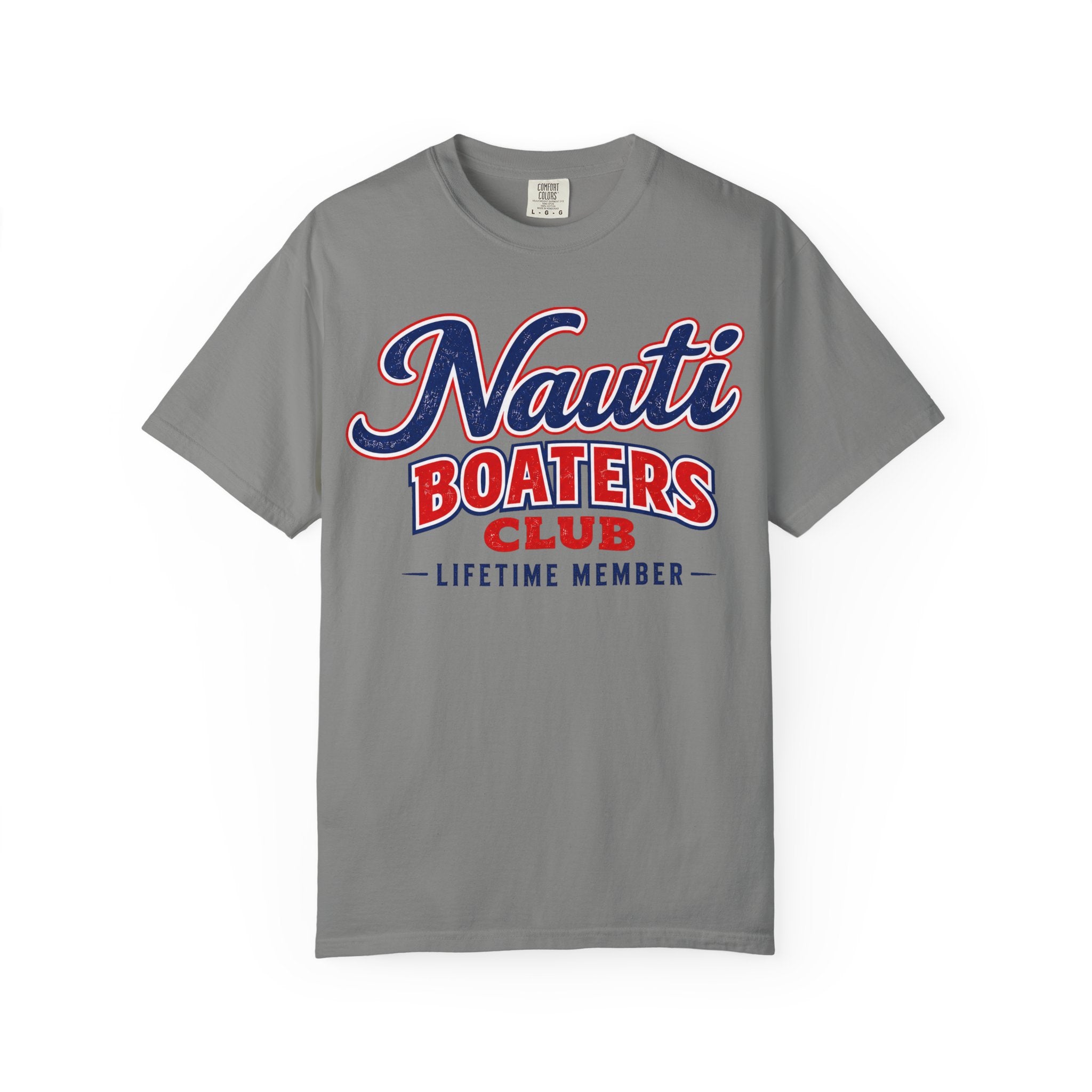 Nauti Boaters Club Lifetime Member T-Shirt | Nautical Boat Life Tee