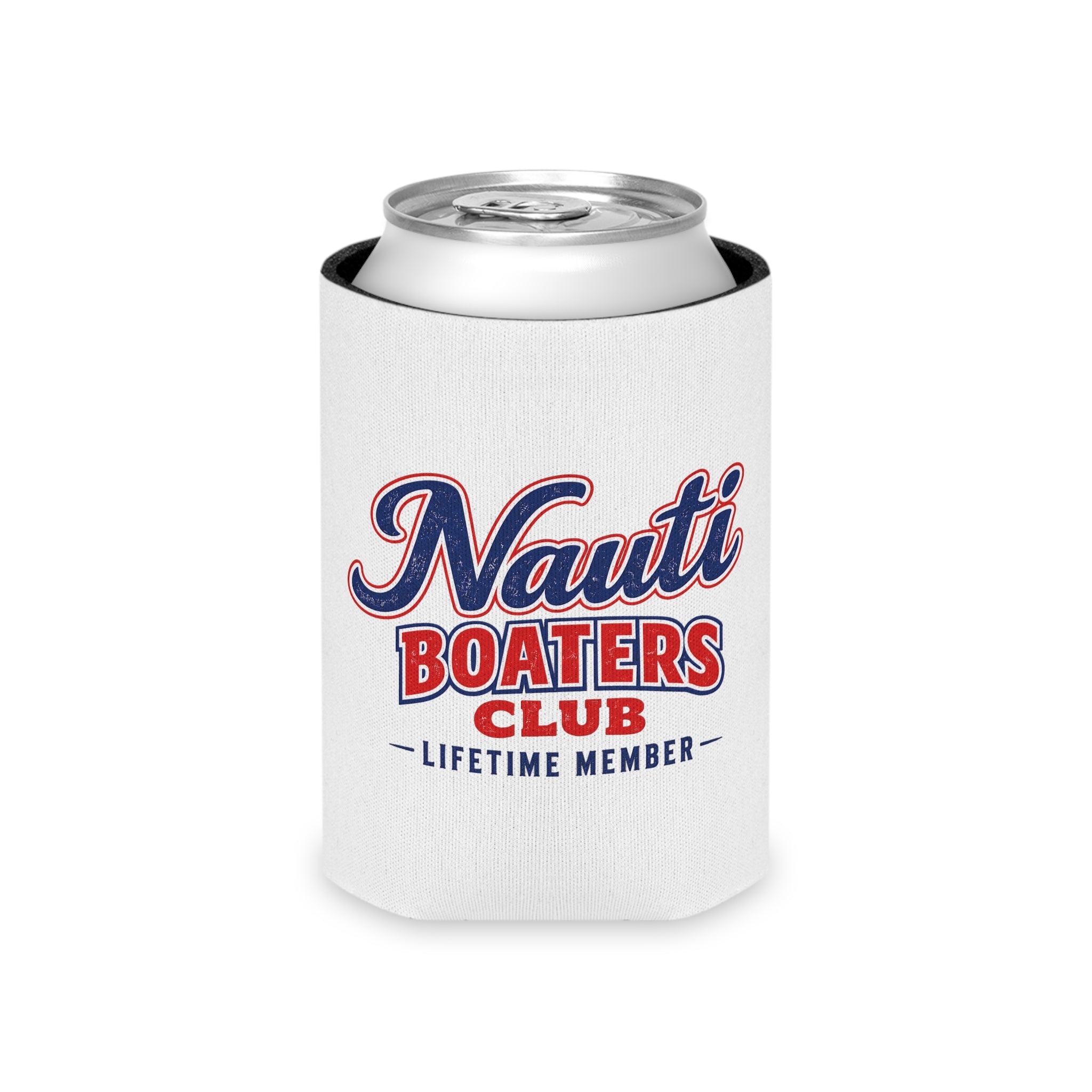 Nauti Boaters Club Lifetime Member Can Coozie