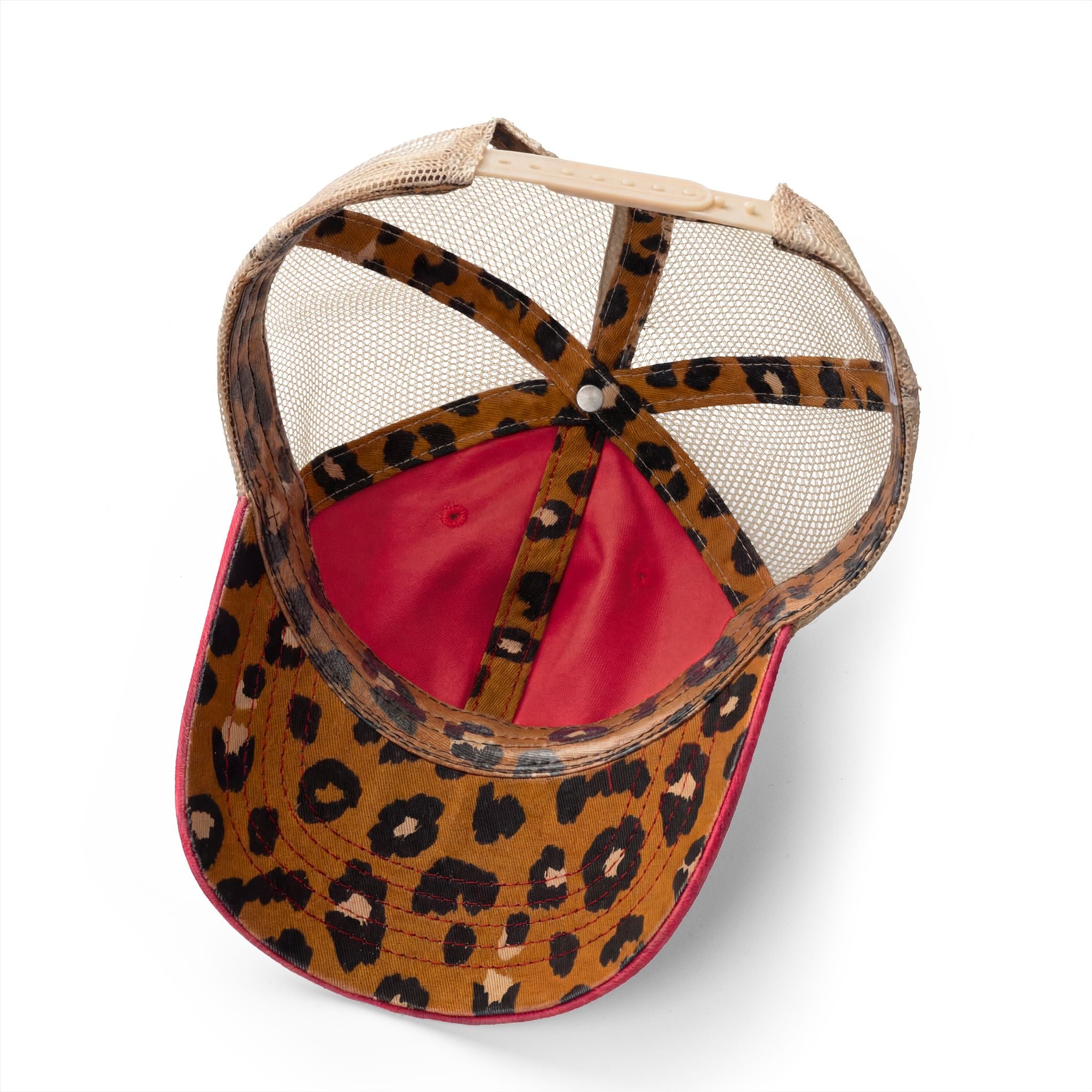 Nauti Boaters Club Garment Washed Ponytail Hat
