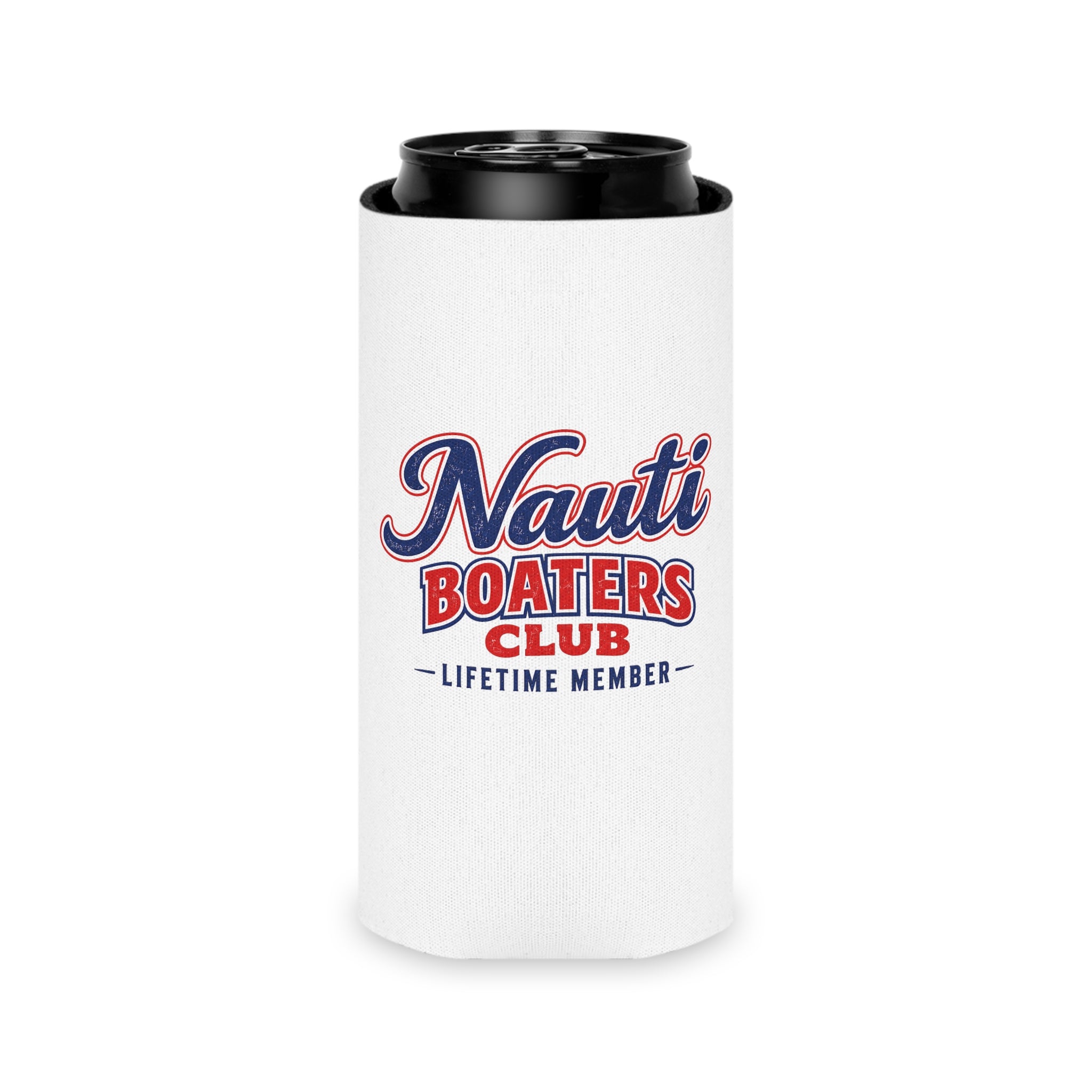 Nauti Boaters Club Lifetime Member Can Coozie