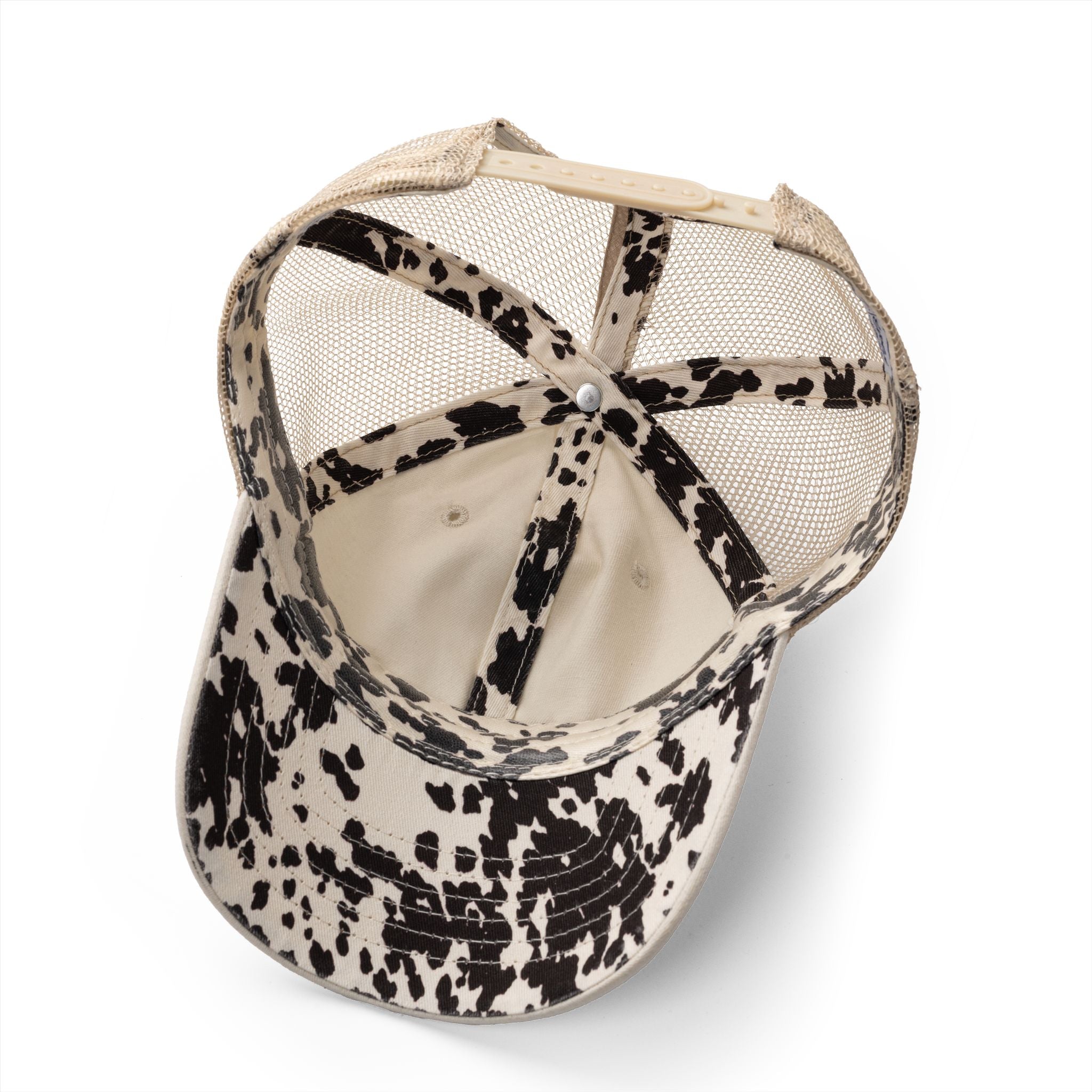 Nauti Boaters Club Garment Washed Ponytail Hat