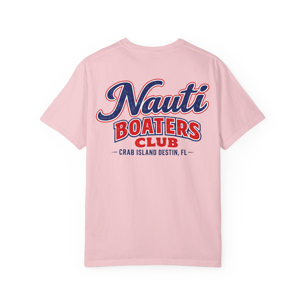 Crab Island Destin, FL  Nauti Boaters Club T-Shirt | Customizable