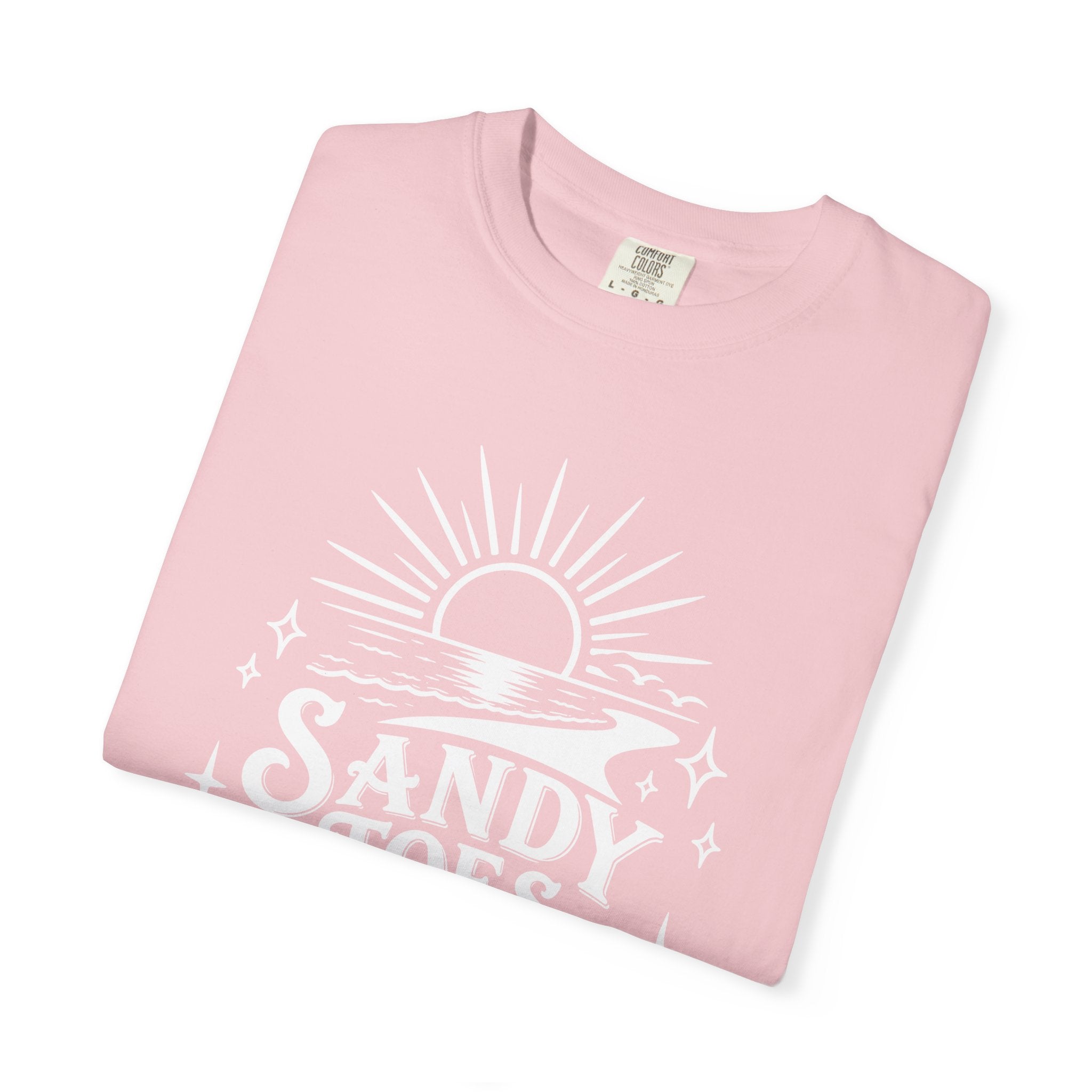 Sandy Toes Salty Soul T-Shirt — Beachy Vintage Sun Graphic Tee