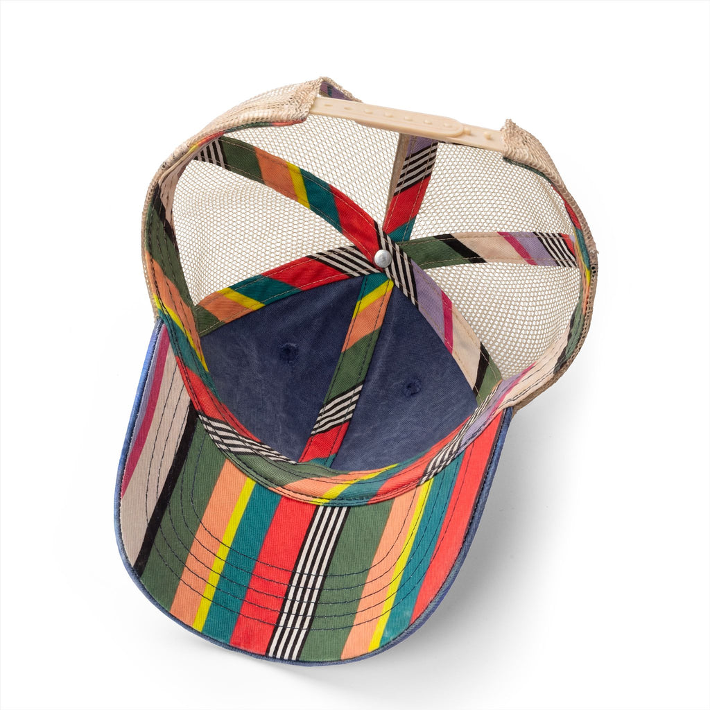 Nauti Boaters Club Garment Washed Ponytail Hat