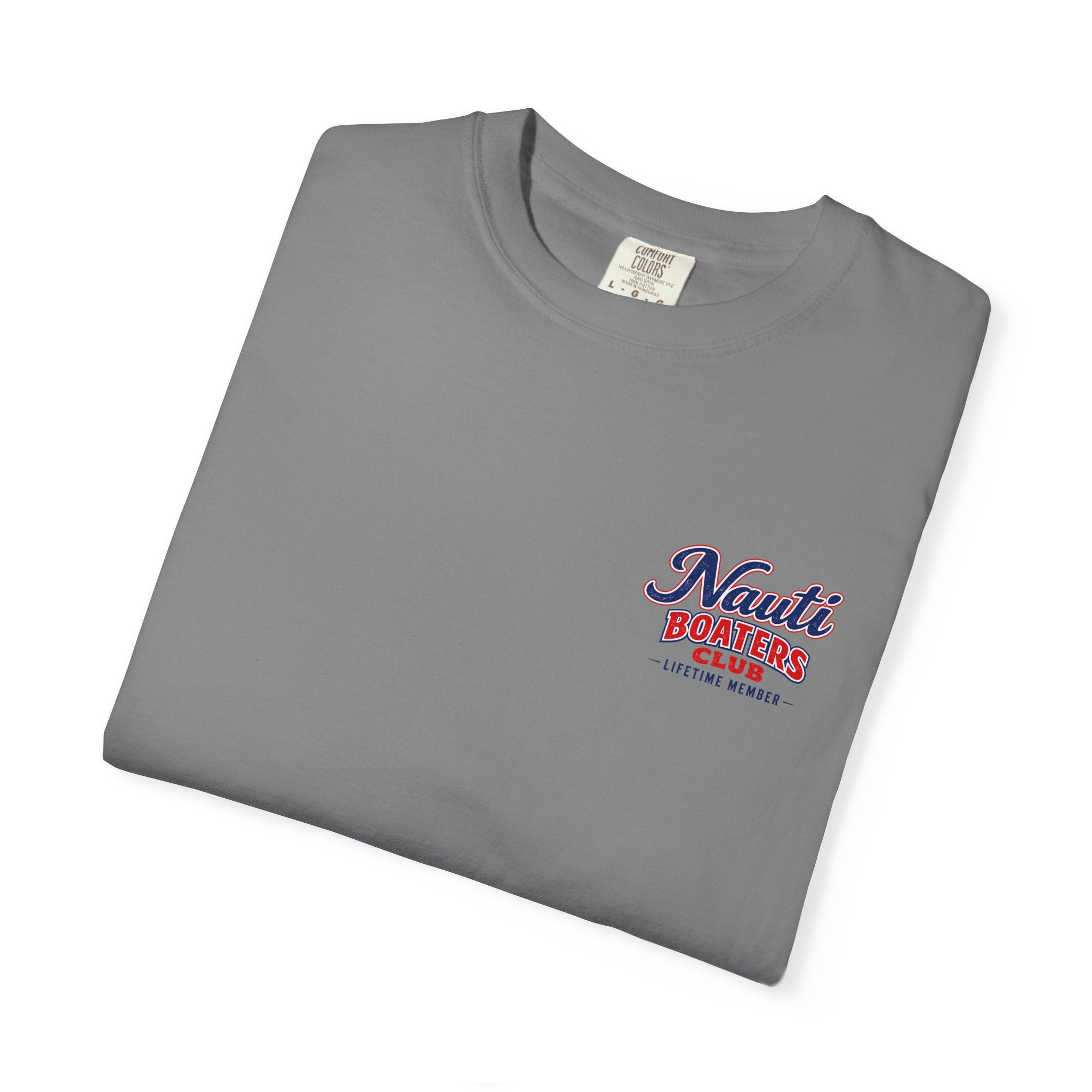 Crab Island Destin, FL  Nauti Boaters Club T-Shirt | Customizable