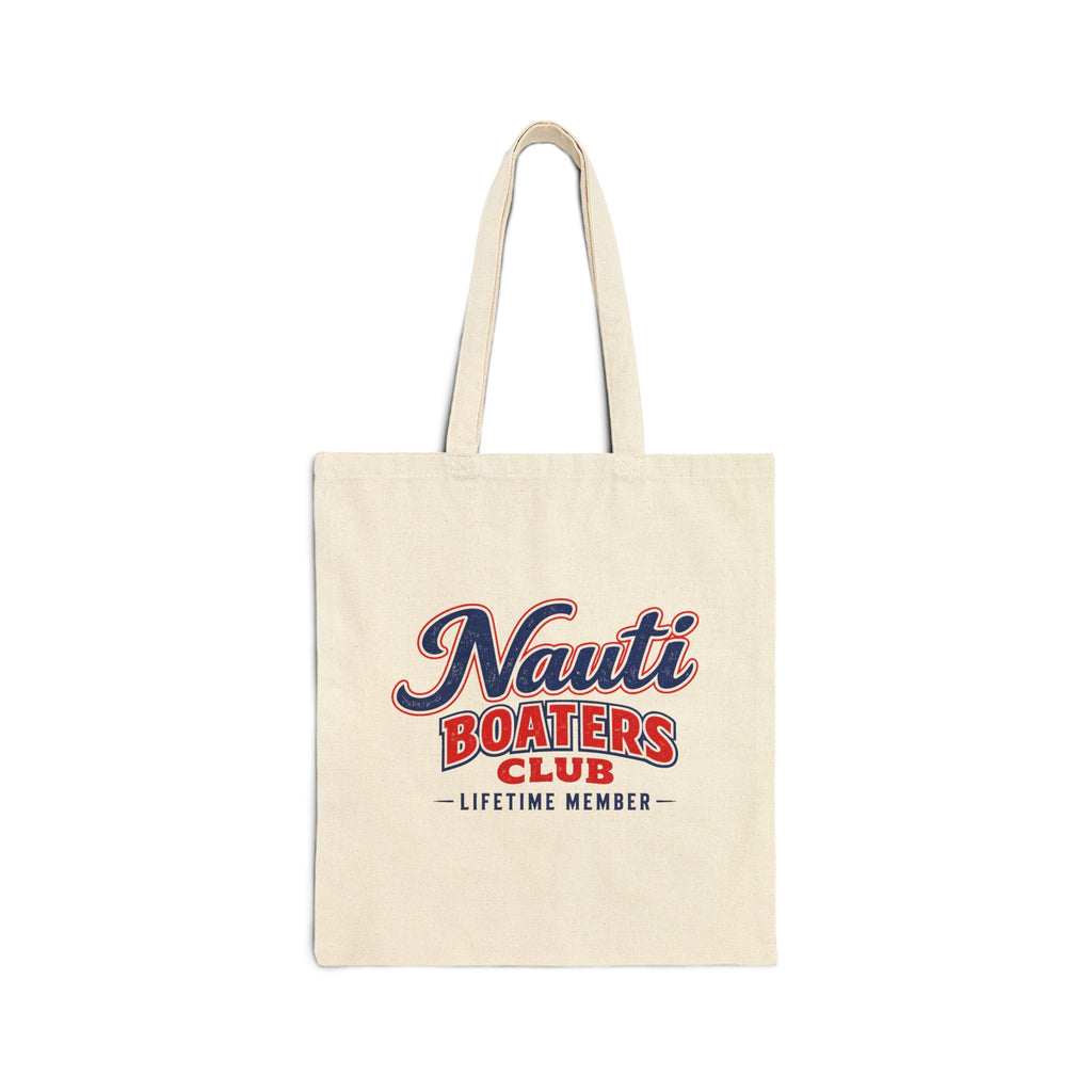 Nauti Boaters Club Lifetime Member Tote | Canvas Tote Bag