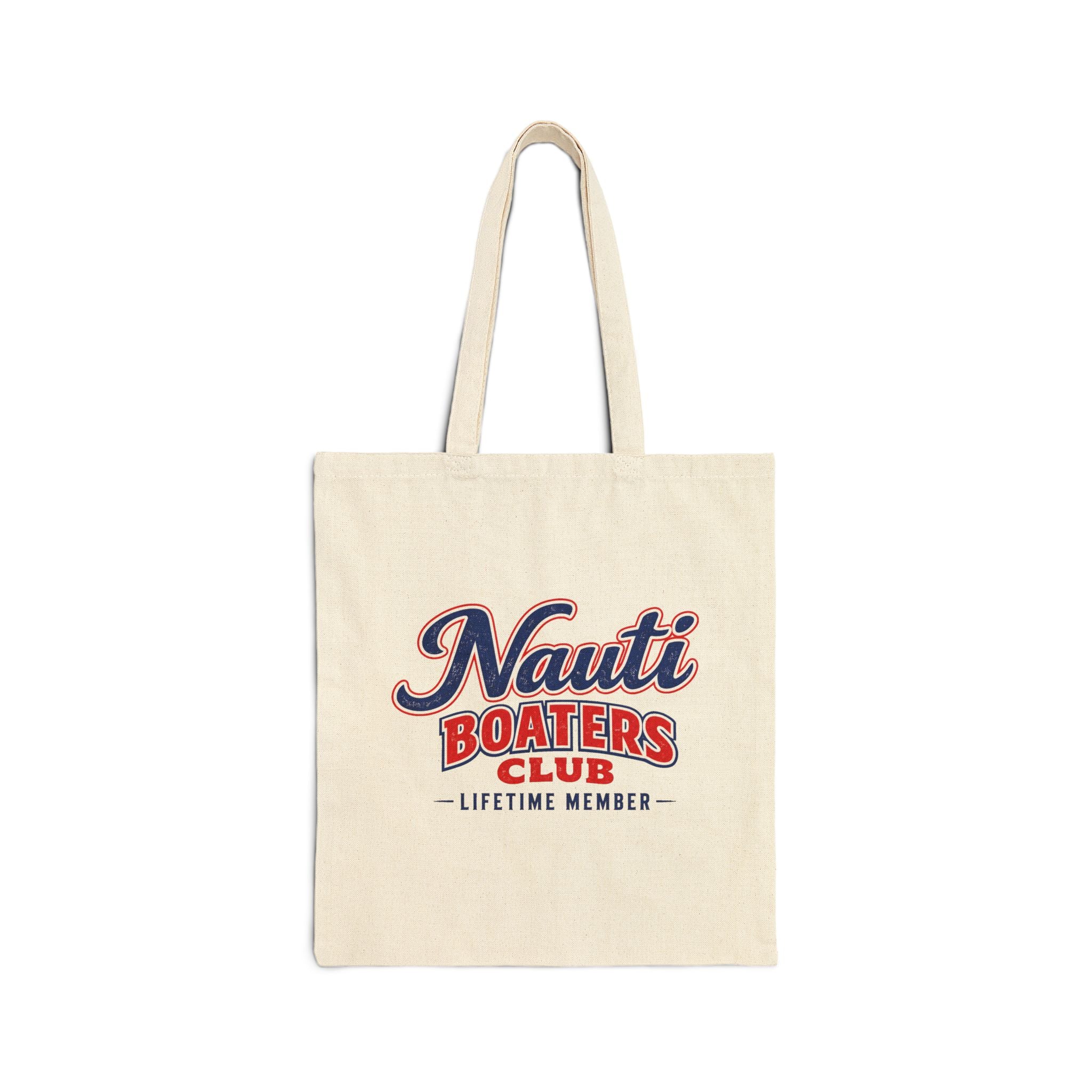 Nauti Boaters Club Lifetime Member Tote | Canvas Tote Bag