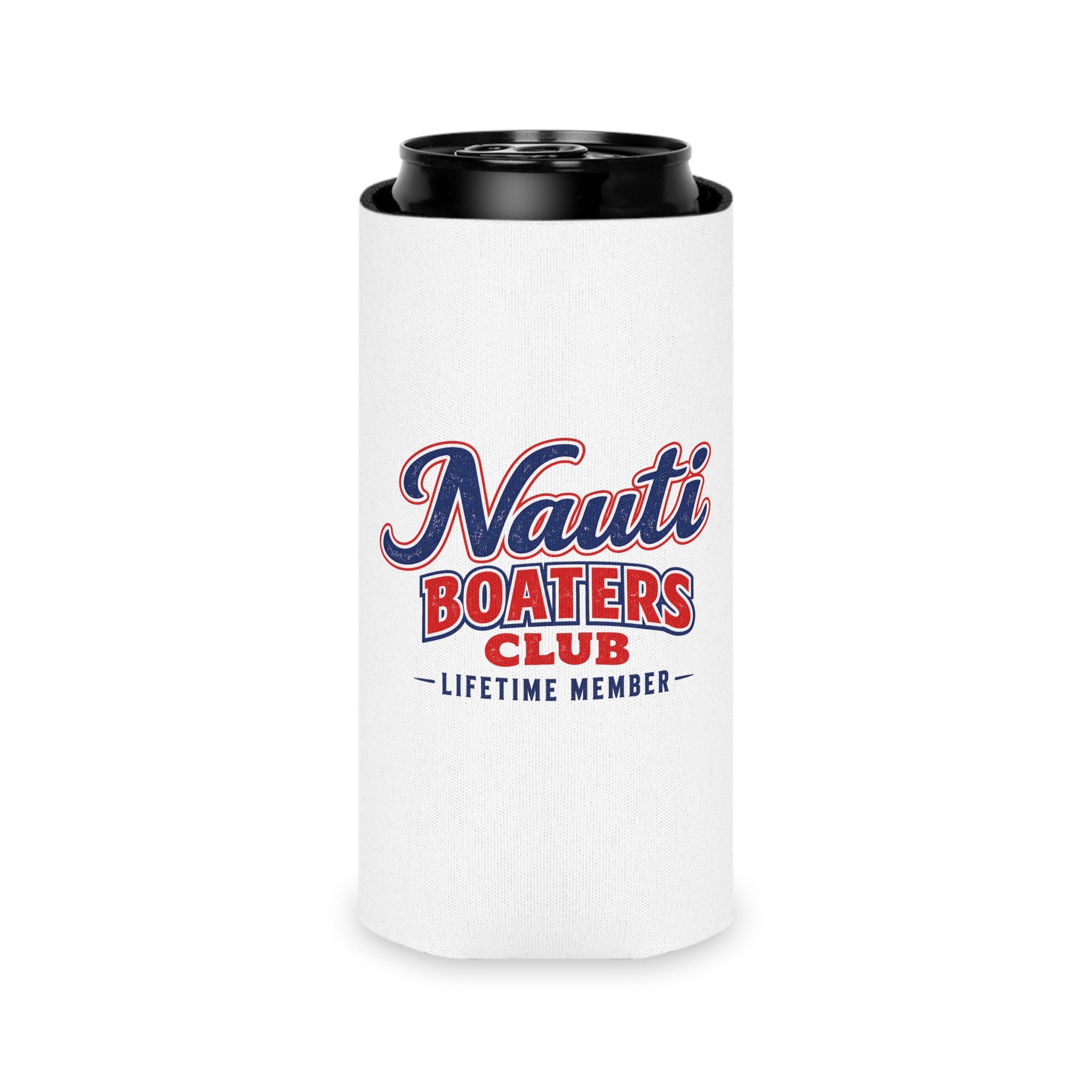 Nauti Boaters Club Lifetime Member Can Coozie