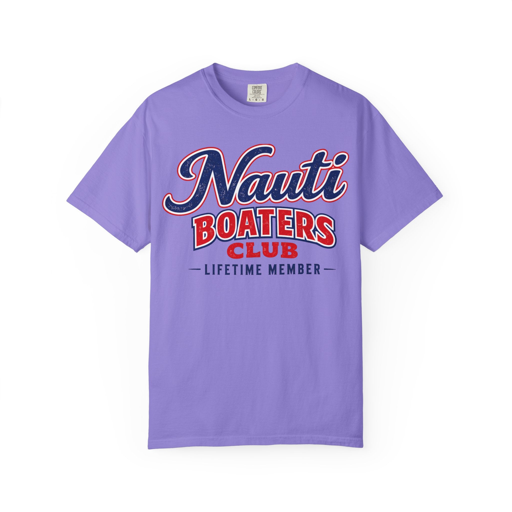 Nauti Boaters Club Lifetime Member T-Shirt | Nautical Boat Life Tee