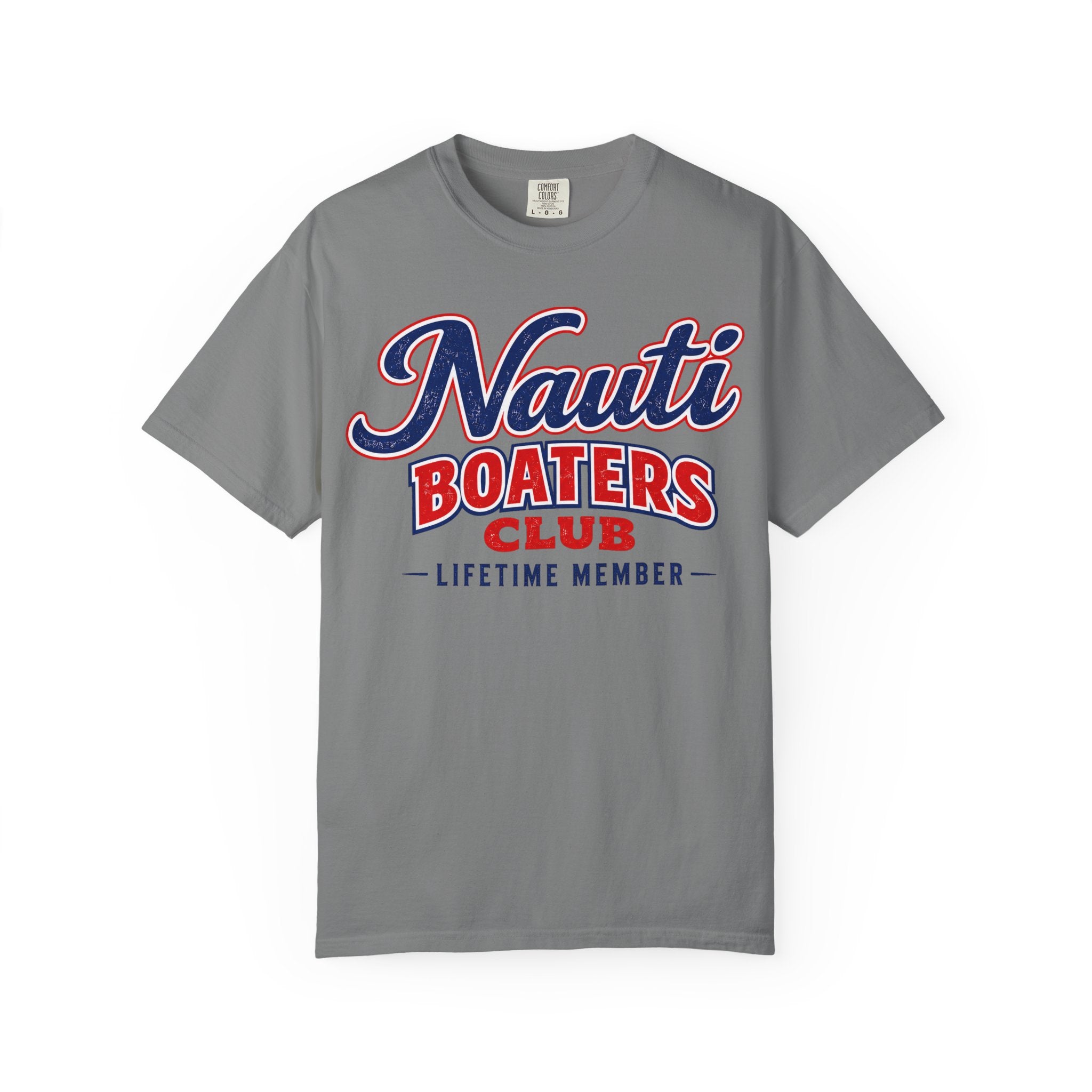 Nauti Boaters Club Lifetime Member T-Shirt | Nautical Boat Life Tee