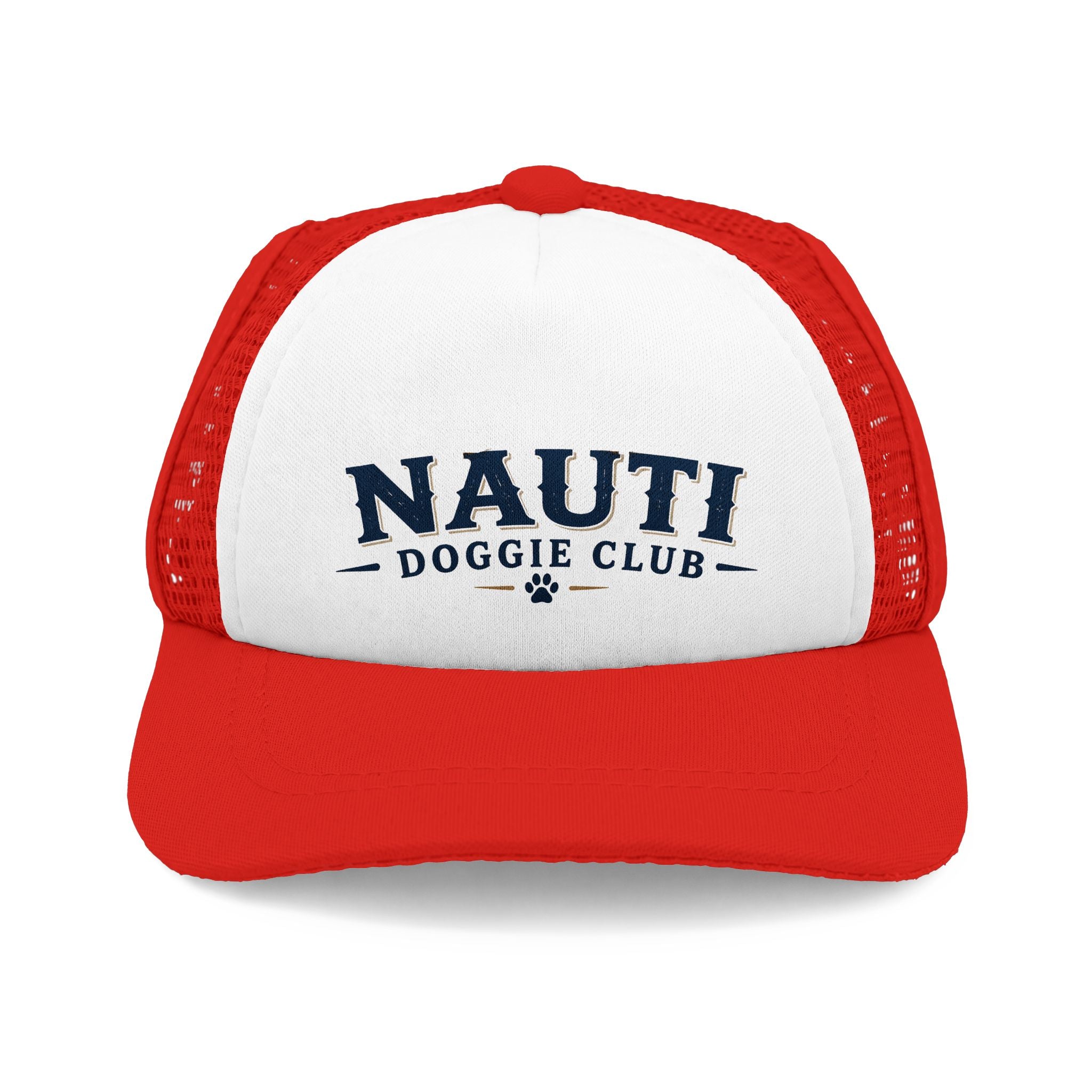 Nauti Doggie Club Trucker Hat | Mesh Foam Cap