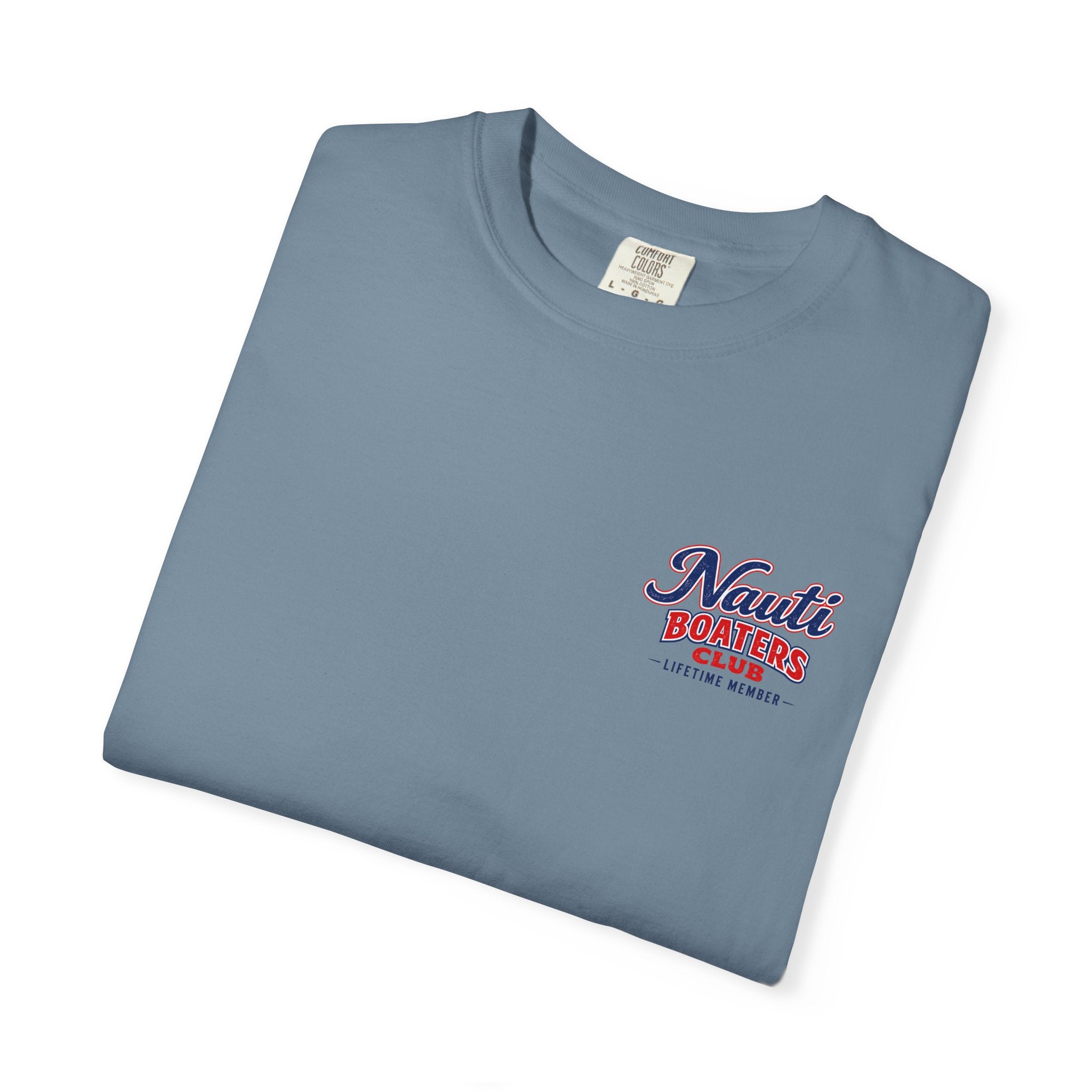 Crab Island Destin, FL  Nauti Boaters Club T-Shirt | Customizable