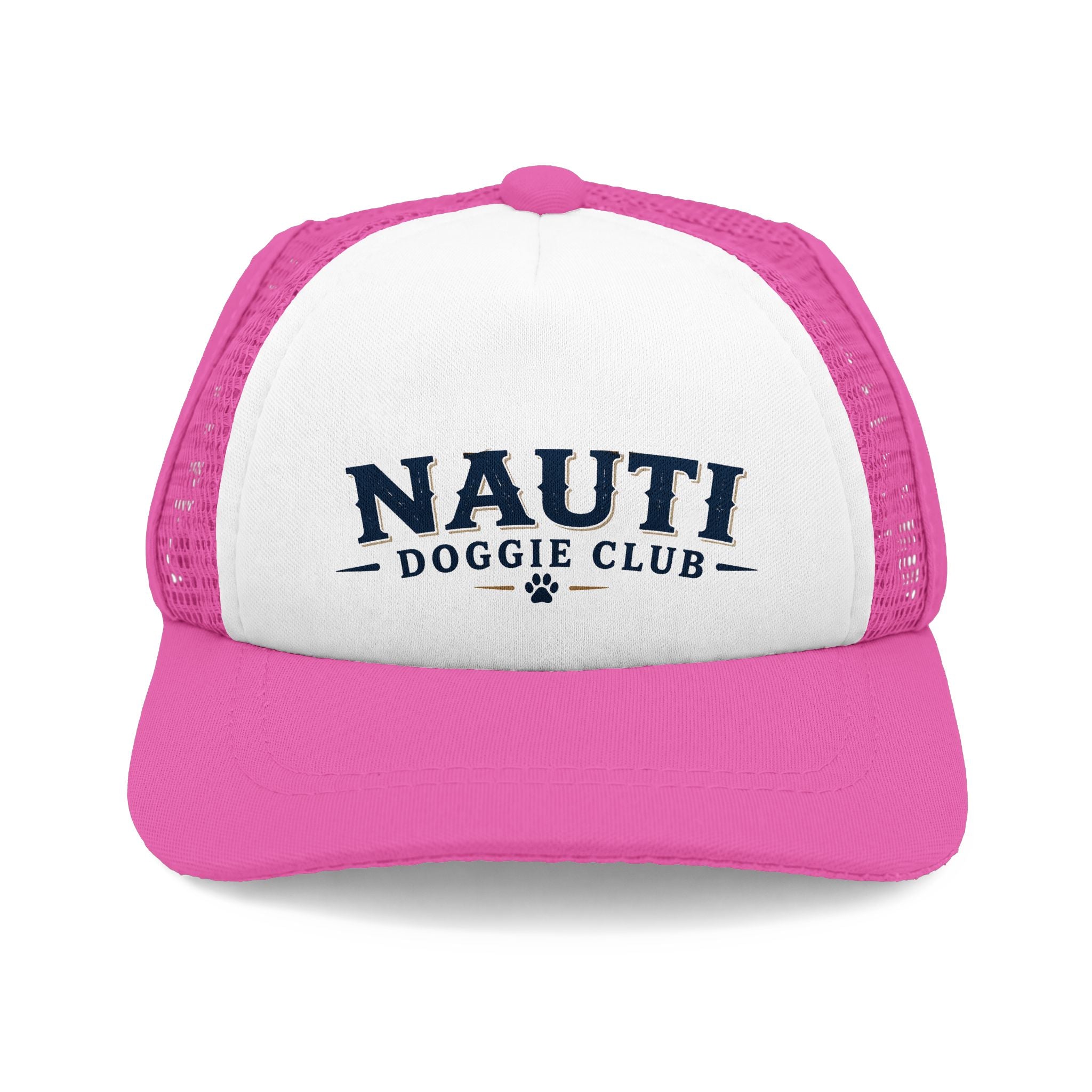 Nauti Doggie Club Trucker Hat | Mesh Foam Cap